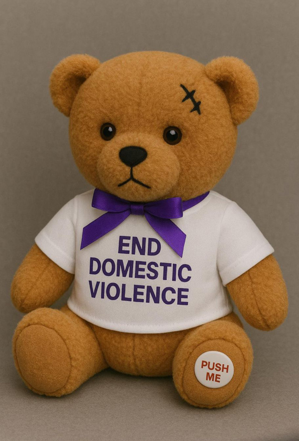 End Domestic Violence Teddy Bear