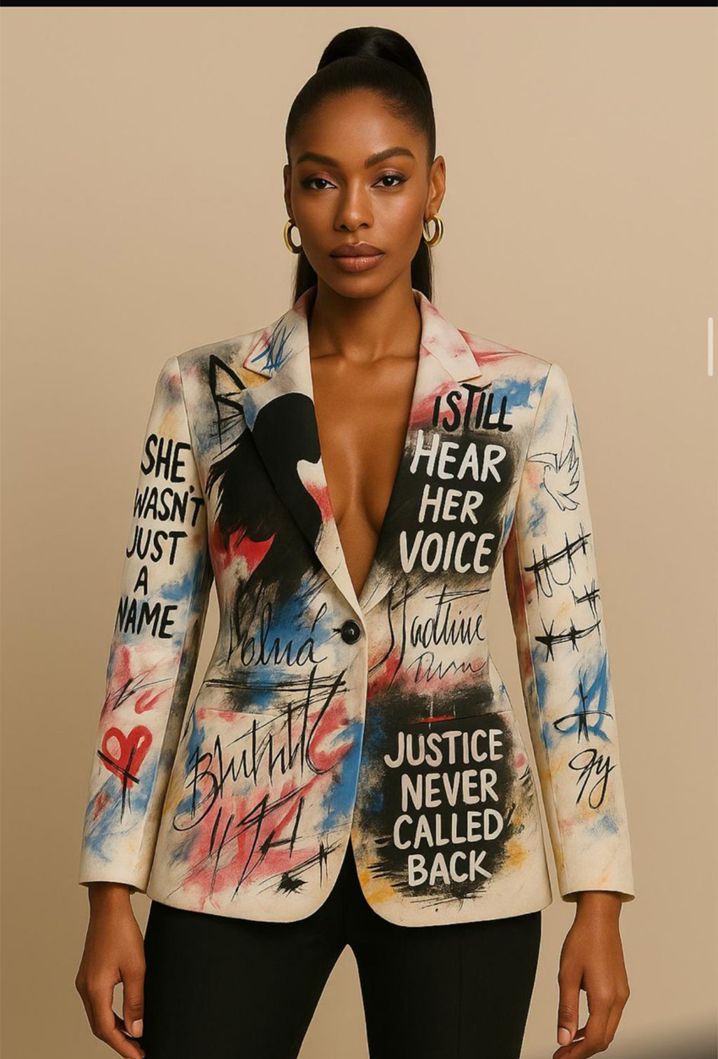Justice Never Called Back Blazer