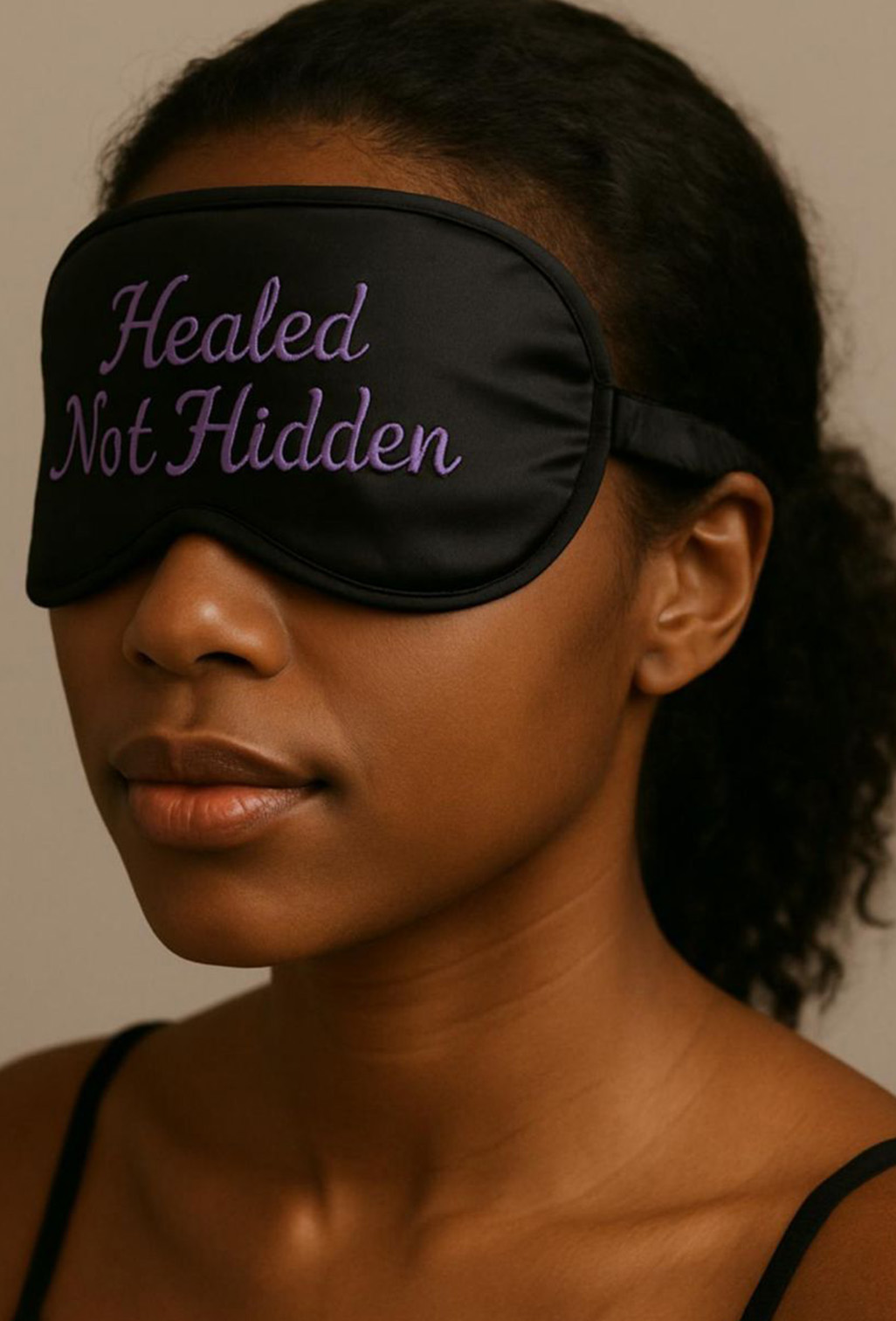 Healed Not Hidden Sleep Mask